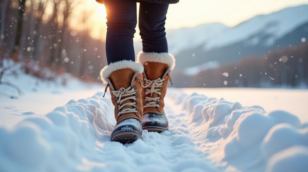 Affrontez l'hiver avec des bottes fourrées confortables et adaptées