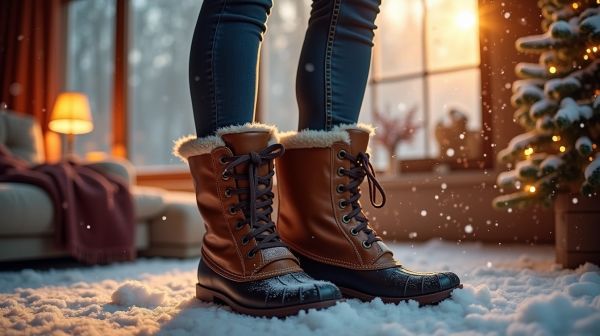 Affrontez l'hiver avec des bottes fourrées confortables et adaptées